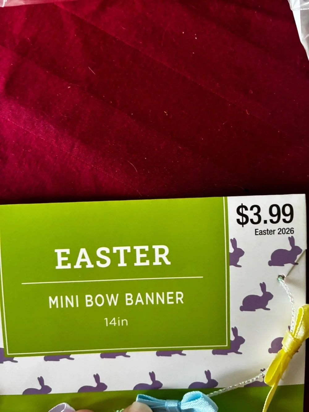 Easter Basket Bundle – Grass, Mini Eggs & Banner Set